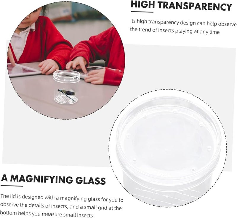 Vaguelly 12 Pcs Portable Insect Observation Boxes for Outdoor Exploration Bug Catcher Kit - Image 5